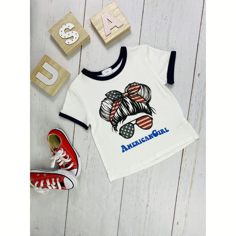 AMERICAN GIRL GRAPHIC TEE