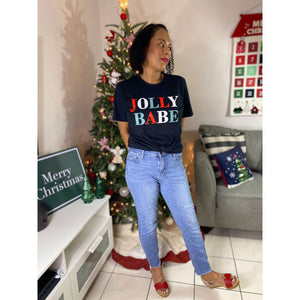 Jolly Babe Christmas Tee